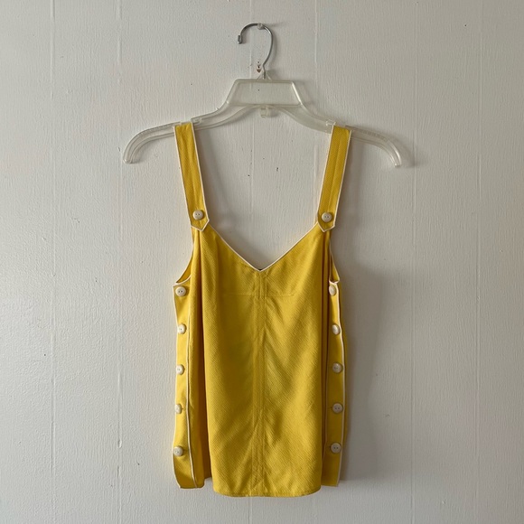 NWT Rag & Bone Tia Tank in Yellow Size XS - Picture 5 of 10